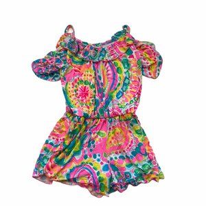 Lilly Pulitzer Romper Multi Color Size XXS